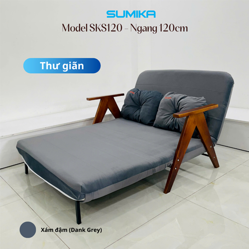 Ghế Sofa Giường Thông Minh Sumika SKS120